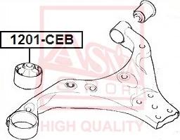 ASVA 1201-CEB - Piekare, Šķērssvira www.autospares.lv