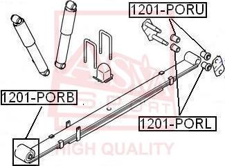 ASVA 1201-PORL - Piekare, Šķērssvira www.autospares.lv