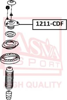 ASVA 1211-CDF - Amortizatora statnes balsts www.autospares.lv