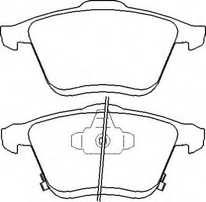 ASVA AKD-5802 - Bremžu uzliku kompl., Disku bremzes www.autospares.lv