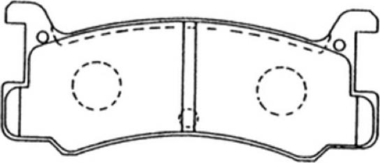 ASVA AKD-6353 - Bremžu uzliku kompl., Disku bremzes www.autospares.lv