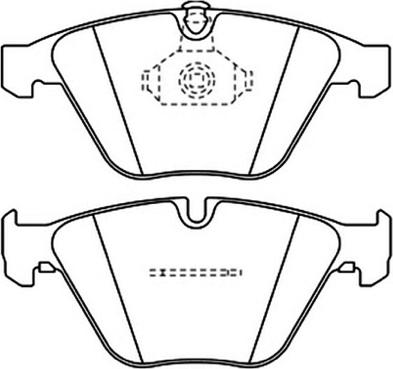 ASVA AKD-0222 - Bremžu uzliku kompl., Disku bremzes www.autospares.lv