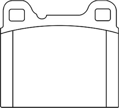 ASVA AKD-1022 - Brake Pad Set, disc brake www.autospares.lv