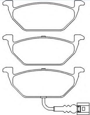 ASVA AKD-1325 - Bremžu uzliku kompl., Disku bremzes www.autospares.lv