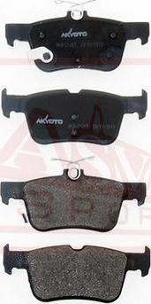 ASVA AKD-21205 - Bremžu uzliku kompl., Disku bremzes www.autospares.lv