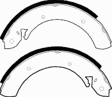 ASVA AKS-4FA01 - Bremžu loku komplekts www.autospares.lv