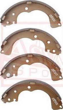 ASVA AKS-05201 - Bremžu loku komplekts www.autospares.lv