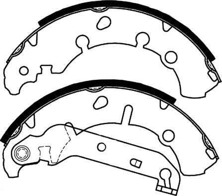 ASVA AKS-2006 - Bremžu loku komplekts autospares.lv