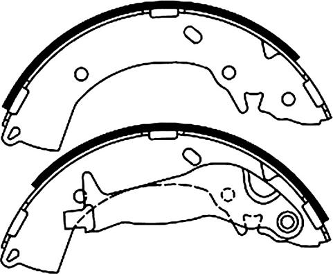 ASVA AKS-2010 - Bremžu loku komplekts www.autospares.lv