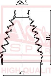 ASVA ASBT-SL - Putekļusargs, Piedziņas vārpsta www.autospares.lv