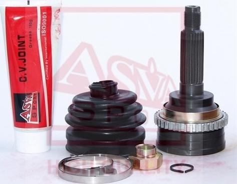 ASVA DW-72A40 - Šarnīru komplekts, Piedziņas vārpsta www.autospares.lv