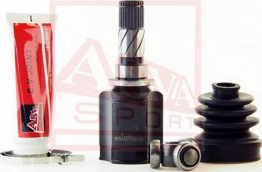 ASVA MZIL-DY3A - Šarnīru komplekts, Piedziņas vārpsta www.autospares.lv