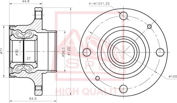 ASVA OPWH-CDMR - Riteņa rumba www.autospares.lv