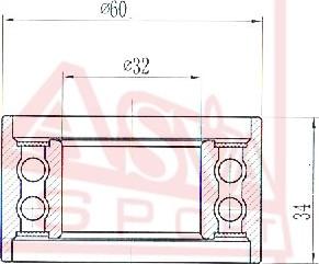 ASVA SBBP-004 - Spriegotājrullītis, Ķīļsiksna www.autospares.lv