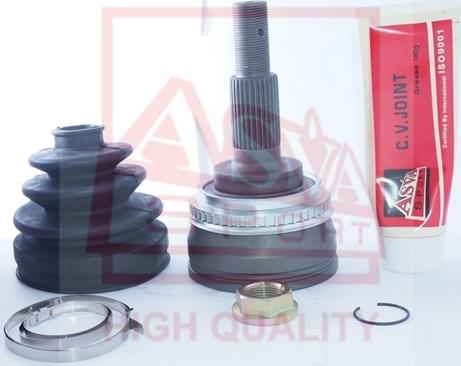 ASVA TY-13A48 - Шарнирный комплект, ШРУС, приводной вал www.autospares.lv