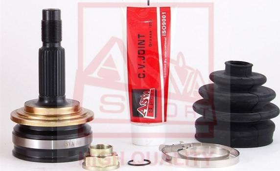 ASVA TY-88 - Шарнирный комплект, ШРУС, приводной вал www.autospares.lv