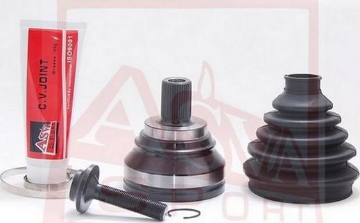 ASVA VW-5N - Шарнирный комплект, ШРУС, приводной вал www.autospares.lv