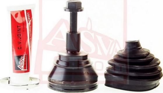 ASVA VW-1KG - Šarnīru komplekts, Piedziņas vārpsta www.autospares.lv