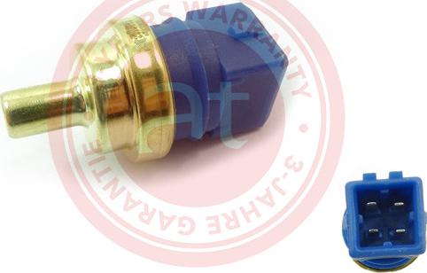 AT Autoteile AT11199 - Sensor, coolant temperature www.autospares.lv