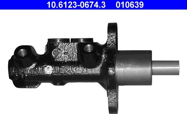 ATE 10.6123-0674.3 - Brake Master Cylinder www.autospares.lv