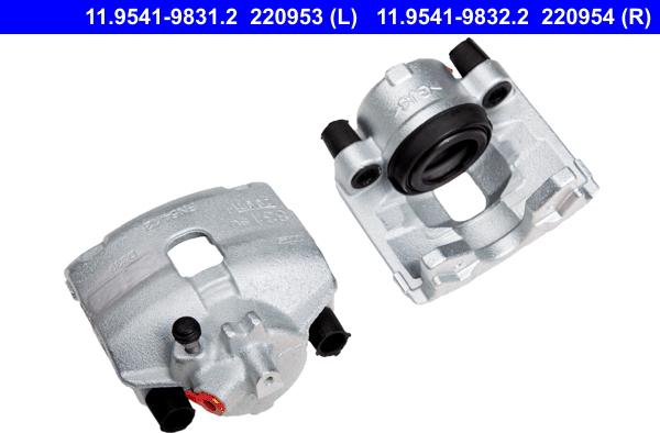 ATE 11.9541-9831.2 - Bremžu suports www.autospares.lv