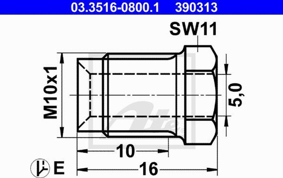 ATE 11.9571-9953.2 - Bremžu suports www.autospares.lv