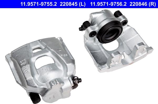 ATE 11.9571-9756.2 - Bremžu suports www.autospares.lv