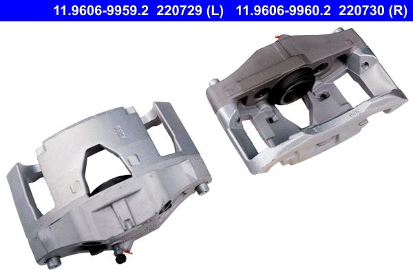 ATE 11.9606-9959.2 - Bremžu suports www.autospares.lv