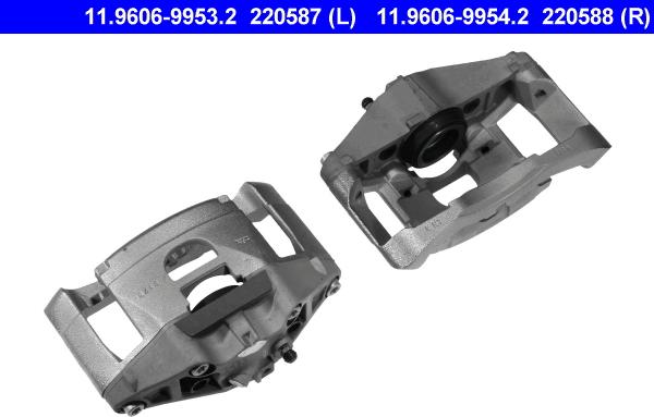 ATE 11.9606-9953.2 - Bremžu suports www.autospares.lv