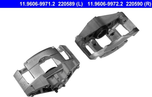 ATE 11.9606-9971.2 - Bremžu suports www.autospares.lv