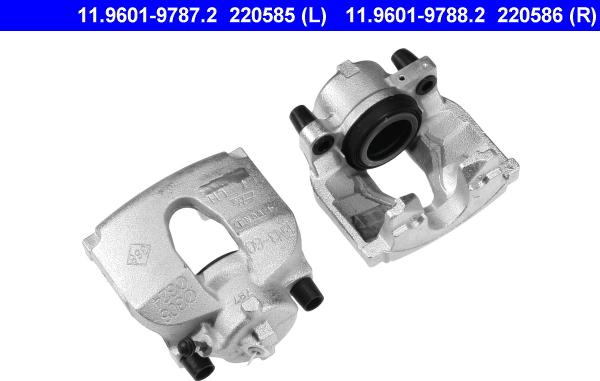 ATE 11.9601-9787.2 - Bremžu suports www.autospares.lv