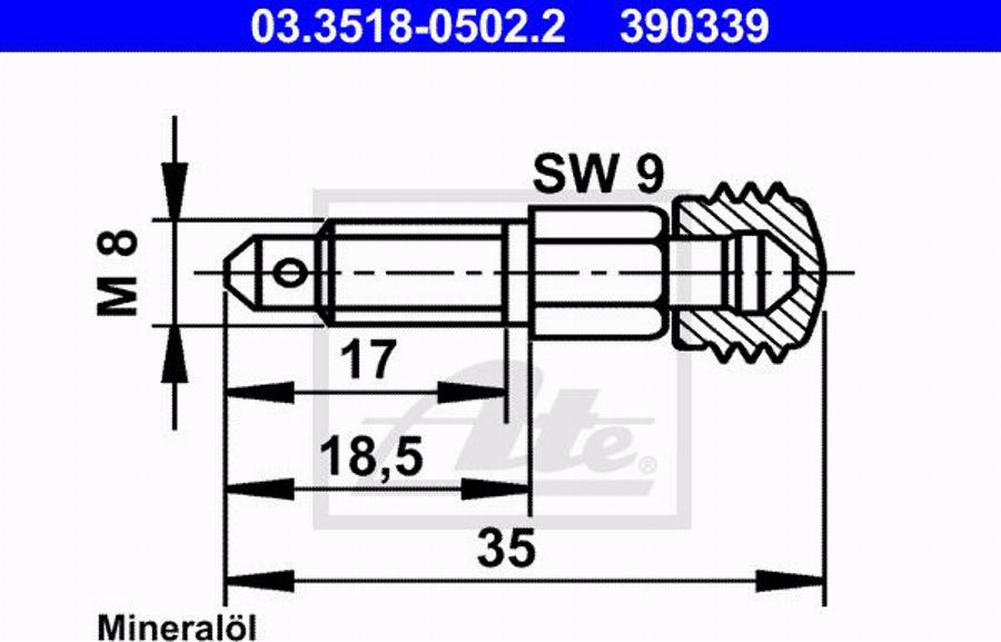 ATE 11.9601-2604.2 - Bremžu suports www.autospares.lv