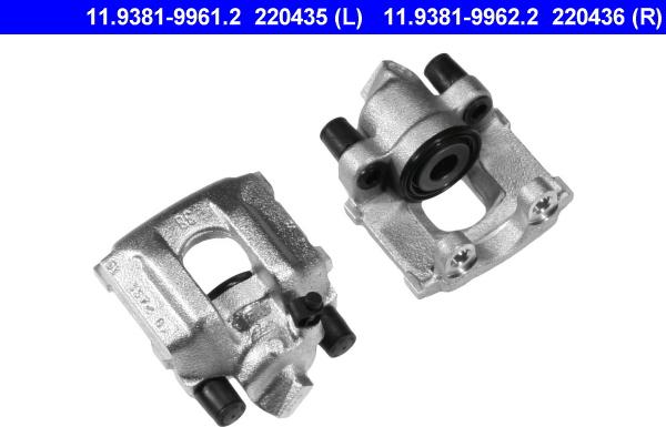 ATE 11.9381-9961.2 - Bremžu suports www.autospares.lv