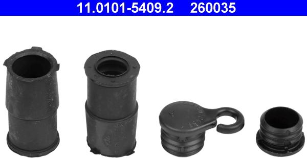 ATE 11.0101-5409.2 - Guide Sleeve Kit, brake caliper www.autospares.lv