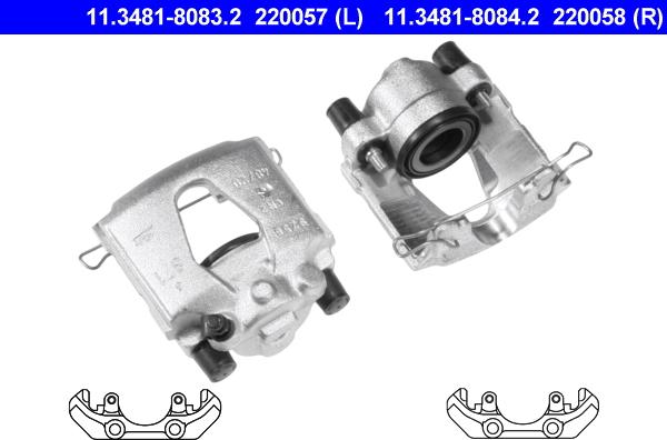 ATE 11.3481-8084.2 - Bremžu suports www.autospares.lv