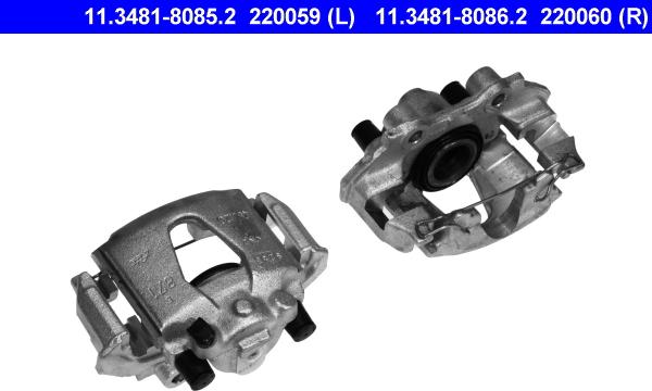 ATE 11.3481-8085.2 - Bremžu suports www.autospares.lv