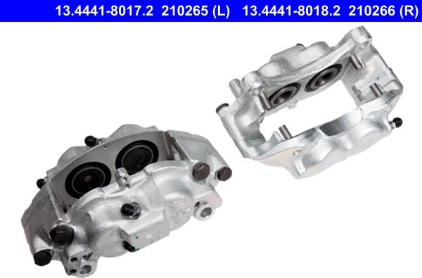 ATE 13.4441-8017.2 - Bremžu suports www.autospares.lv