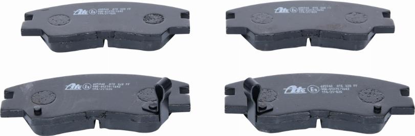 ATE 13.0460-5940.2 - Brake Pad Set, disc brake www.autospares.lv