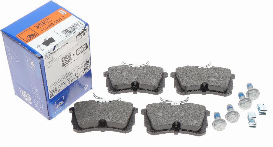 ATE 13.0460-5827.2 - Brake Pad Set, disc brake www.autospares.lv