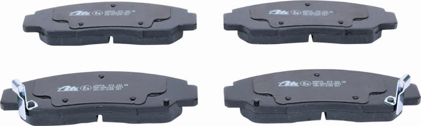 ATE 13.0460-5878.2 - Brake Pad Set, disc brake www.autospares.lv