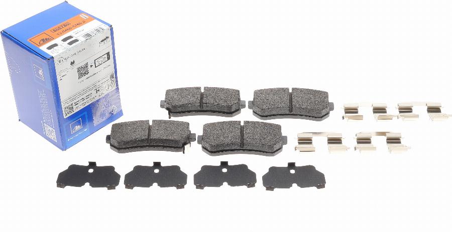 ATE 13.0460-5780.2 - Brake Pad Set, disc brake www.autospares.lv