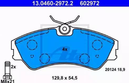 Alpha Brakes HKP-VW-021 - Тормозные колодки, дисковые, комплект www.autospares.lv