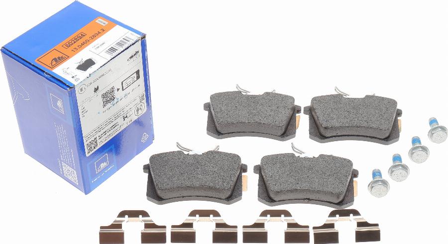 ATE 13.0460-2894.2 - Brake Pad Set, disc brake www.autospares.lv