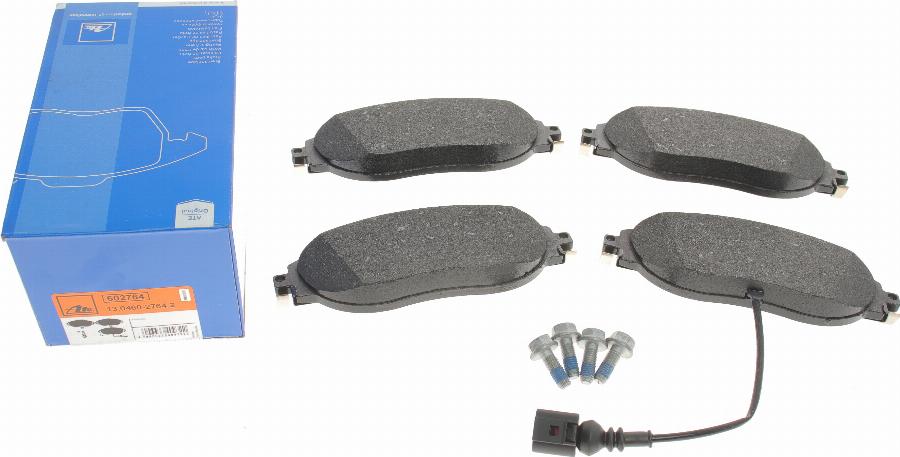 ATE 13.0460-2764.2 - Brake Pad Set, disc brake www.autospares.lv