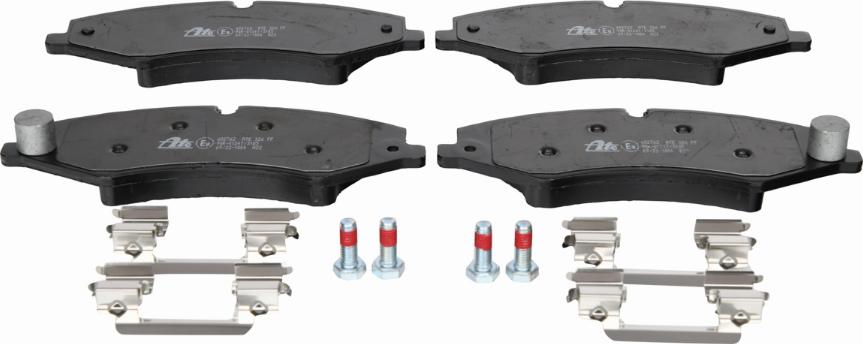 ATE 13.0460-2762.2 - Brake Pad Set, disc brake www.autospares.lv