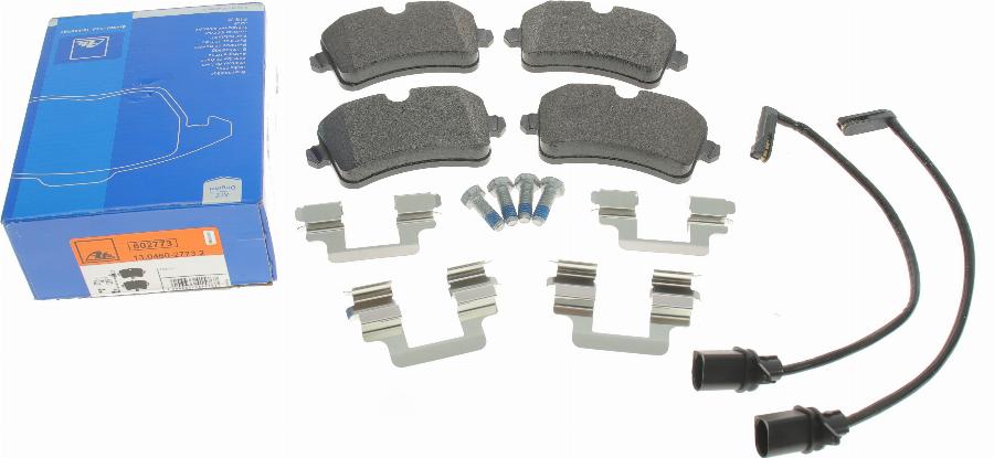 ATE 13.0460-2773.2 - Brake Pad Set, disc brake www.autospares.lv