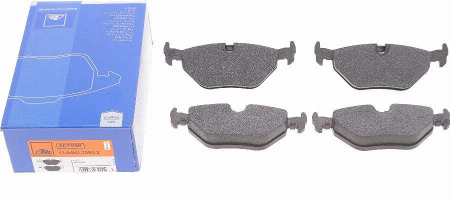 ATE 13.0460-7090.2 - Brake Pad Set, disc brake www.autospares.lv