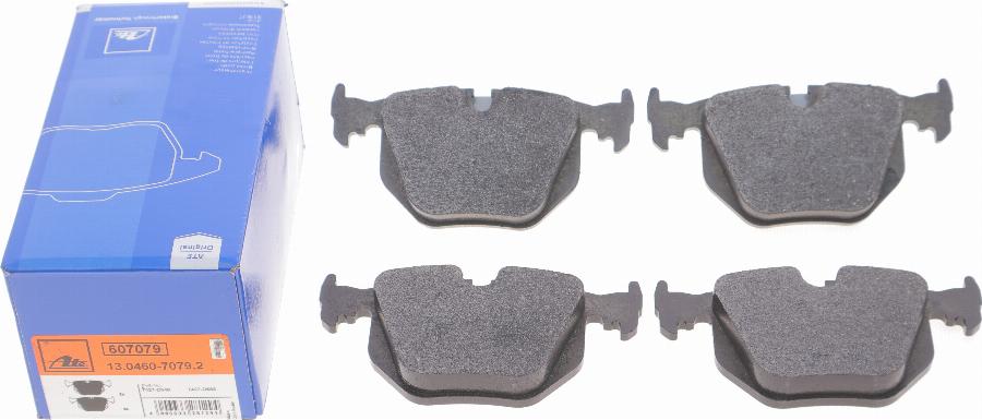 ATE 13.0460-7079.2 - Brake Pad Set, disc brake www.autospares.lv