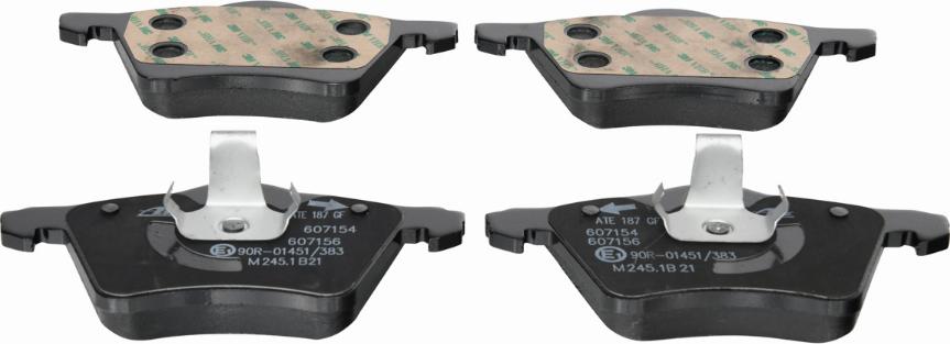 ATE 13.0460-7156.2 - Brake Pad Set, disc brake www.autospares.lv