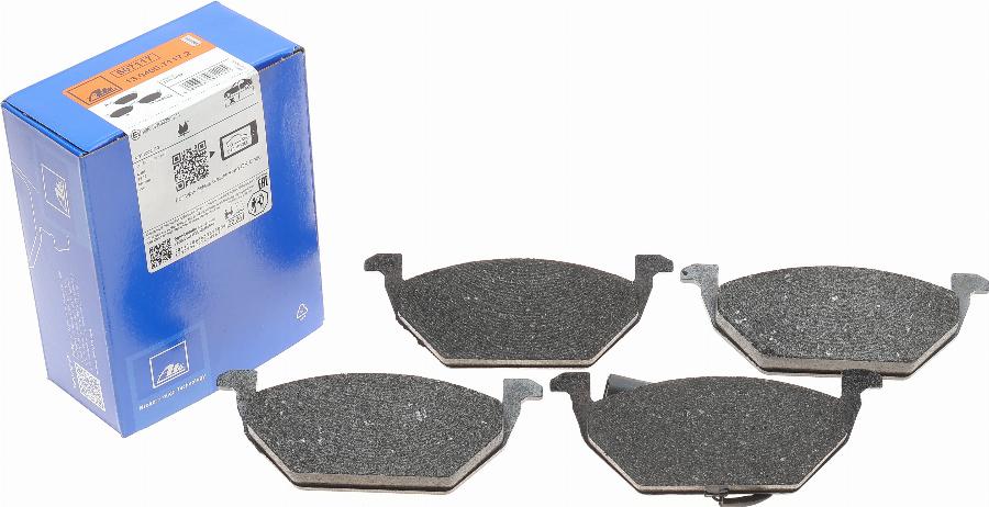 ATE 13.0460-7117.2 - Brake Pad Set, disc brake www.autospares.lv